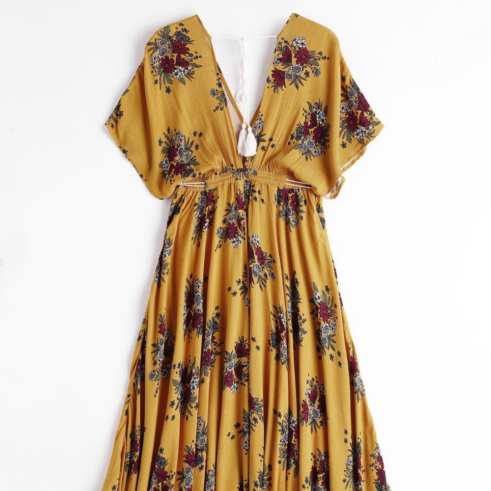 NWOT Floral Boho Zaful Dress